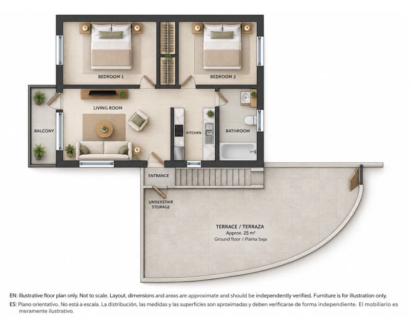 2 camera da letto Appartamento in vendita in Torrevieja con piscina - 170.000 € (Rif: 10163511)
