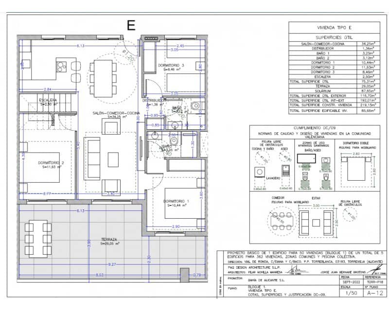 3 bedroom Apartment for sale in La Mata with pool - € 528,000 (Ref: 7168680)