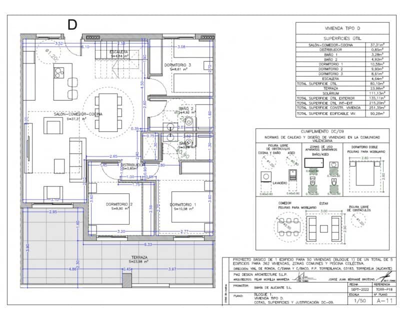 3 bedroom Apartment for sale in La Mata with pool - € 528,000 (Ref: 7168680)