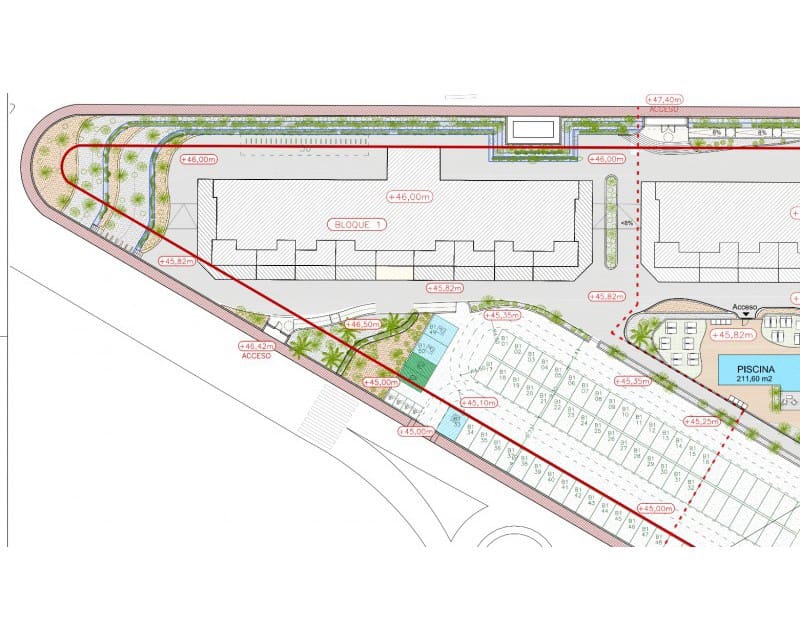 2 soveværelse Lejlighed til salg i La Mata med swimmingpool - € 295.000 (Ref: 7290175)