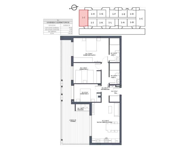 3 soveværelse Lejlighed til salg i Benijofar med swimmingpool - € 354.000 (Ref: 8287170)