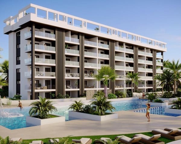 2 Zimmer Apartment zu verkaufen in Torreblanca, Torrevieja mit Pool Garage - 285.000 € (Ref: 8287175)