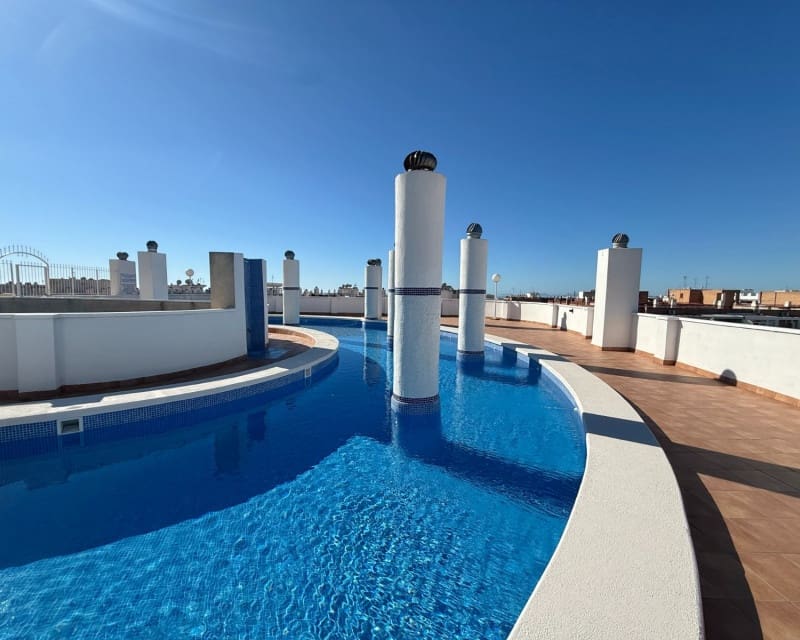 2 quarto Apartamento para arrendar em Torrevieja com piscina - 700 € (Ref: 9759388)