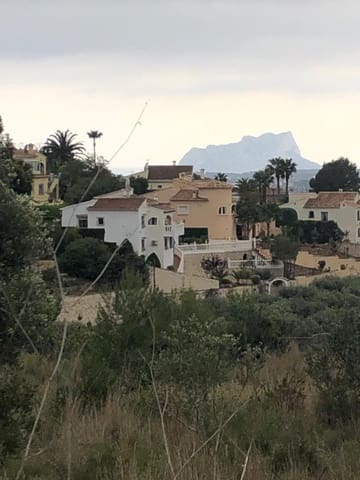 Byggegrund til salg i Benitachell / Benitatxell - € 217.600 (Ref: 9596583)