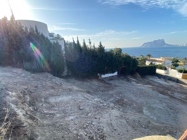 Bouwgrond te koop in Benissa - € 1.450.000 (Ref: 9652827)