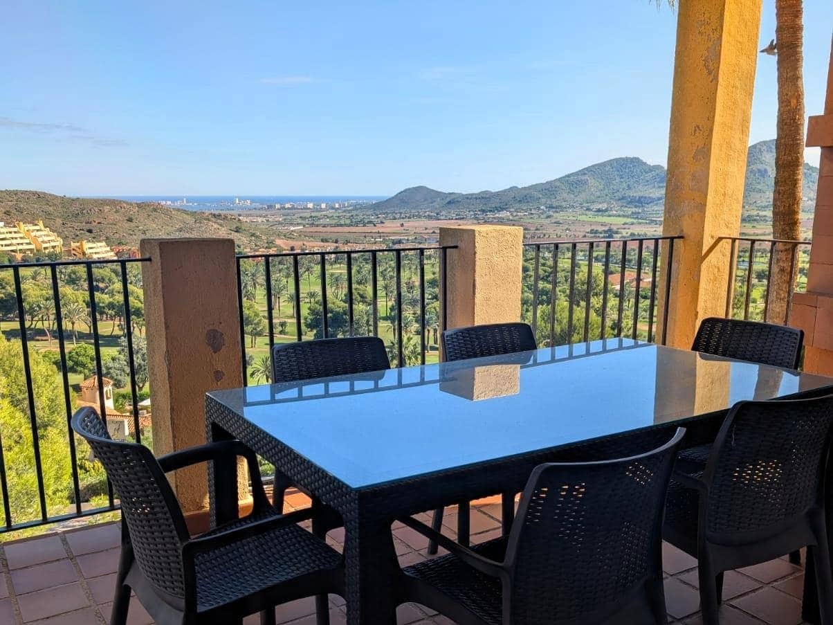 2 quarto Apartamento para venda em La Manga Club com piscina - 160 000 € (Ref: 10173177)