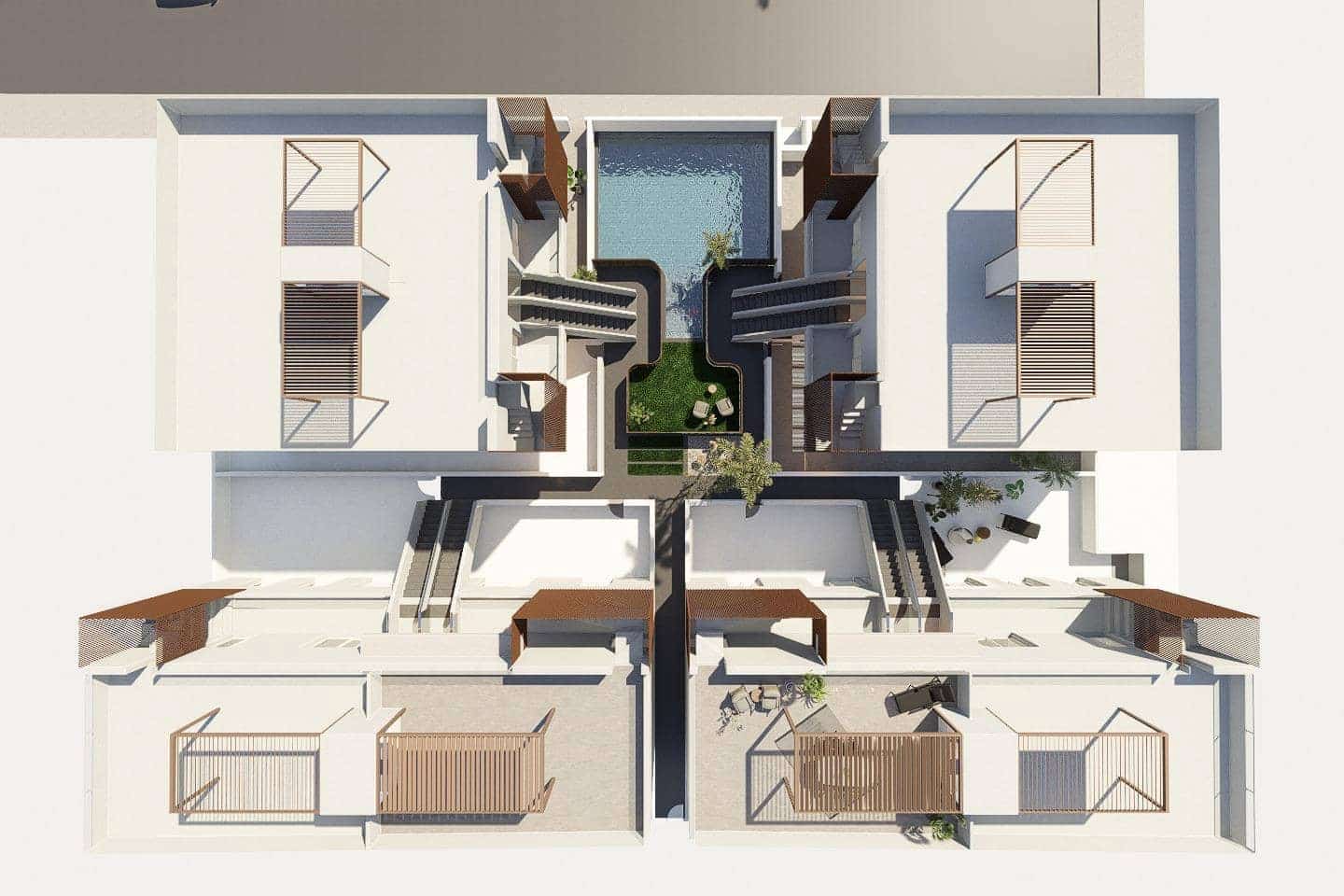 2 bedroom Bungalow for sale in Pilar de la Horadada - € 289,900 (Ref: 9198797)