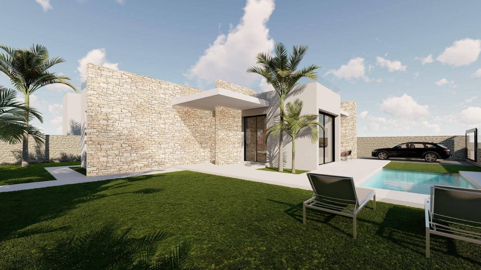 3 makuuhuone Huvila myytävänä paikassa La Manga del Mar Menor mukana uima-altaan - 950 000 € (Ref: 9272097)