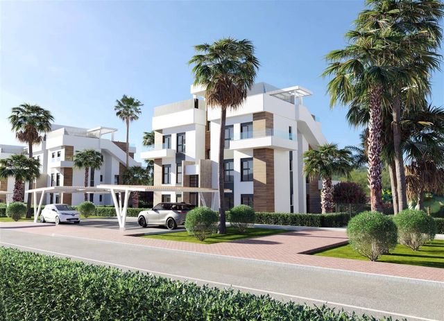 Apartamento de 2 habitaciones en Hacienda del Alamo, Fuente Alamo de Murcia en venta con piscina garaje - 234.900 € (Ref: 9526141)