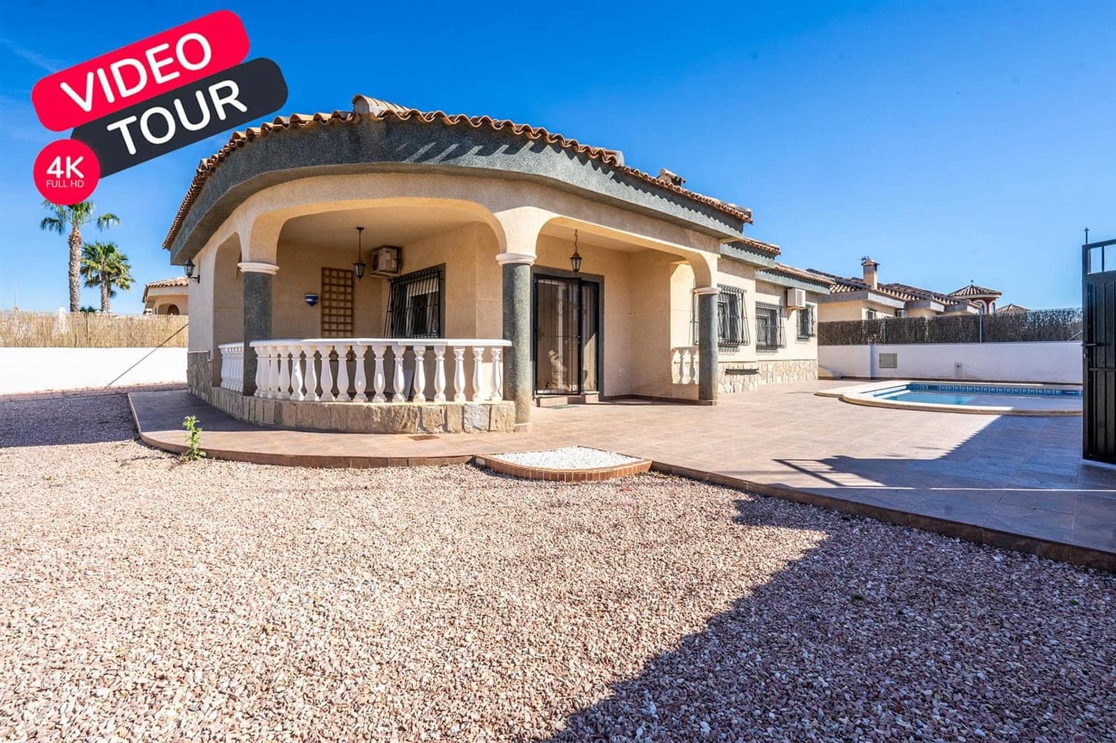 3 soveværelse Villa til salg i Torre-Pacheco med swimmingpool - € 270.000 (Ref: 9790245)