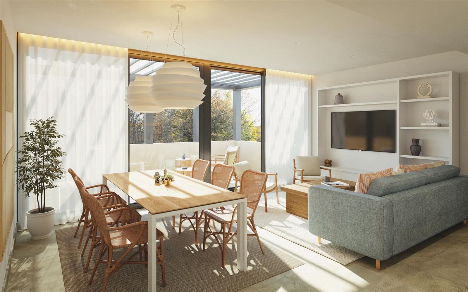 2 makuuhuone Huoneisto myytävänä paikassa La Manga Club mukana uima-altaan - 365 000 € (Ref: 9800345)