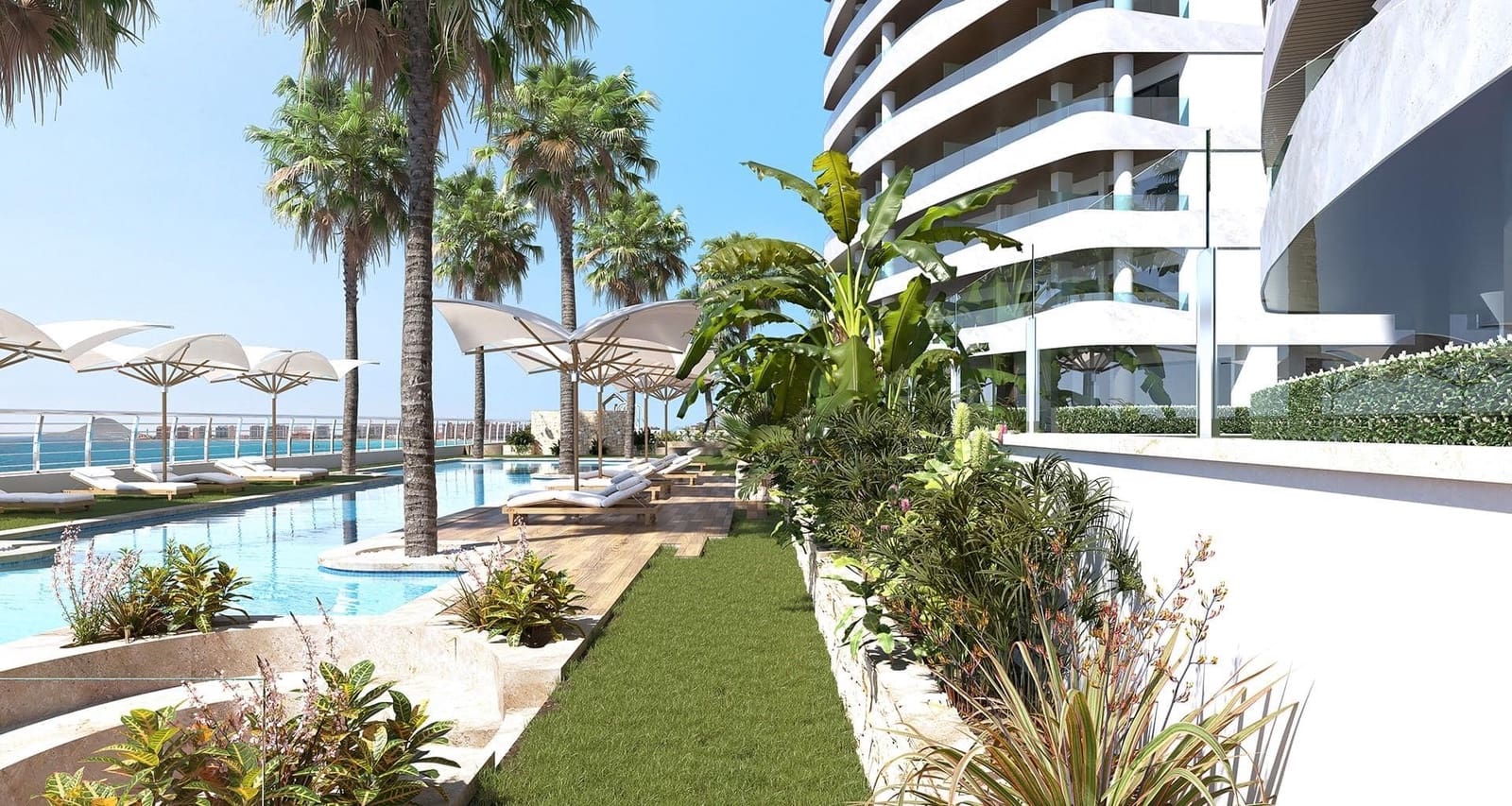 2 soverom Strandleiligheter til salgs i La Manga del Mar Menor - € 473 000 (Ref: 9812959)