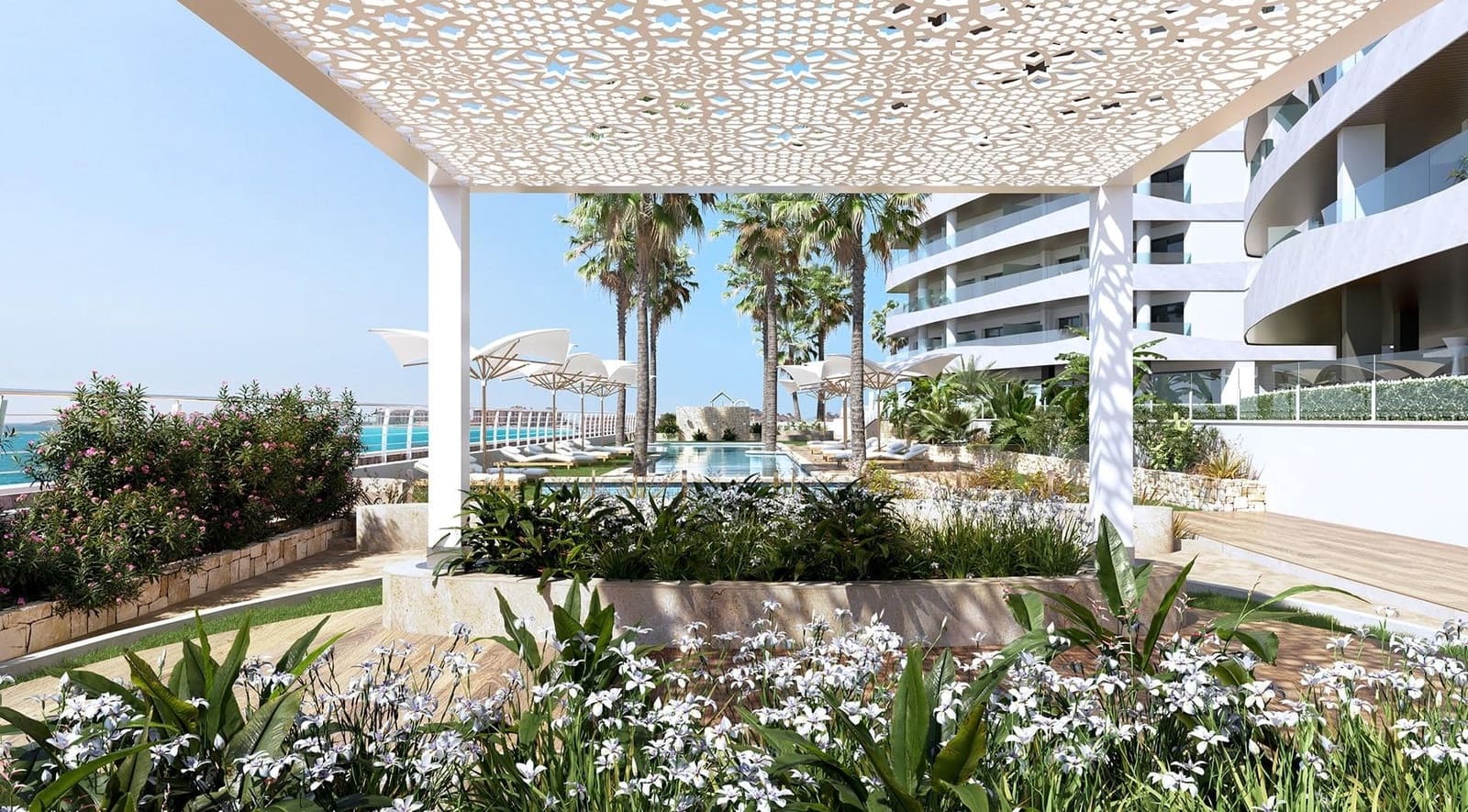2 soverom Strandleiligheter til salgs i La Manga del Mar Menor - € 473 000 (Ref: 9812959)