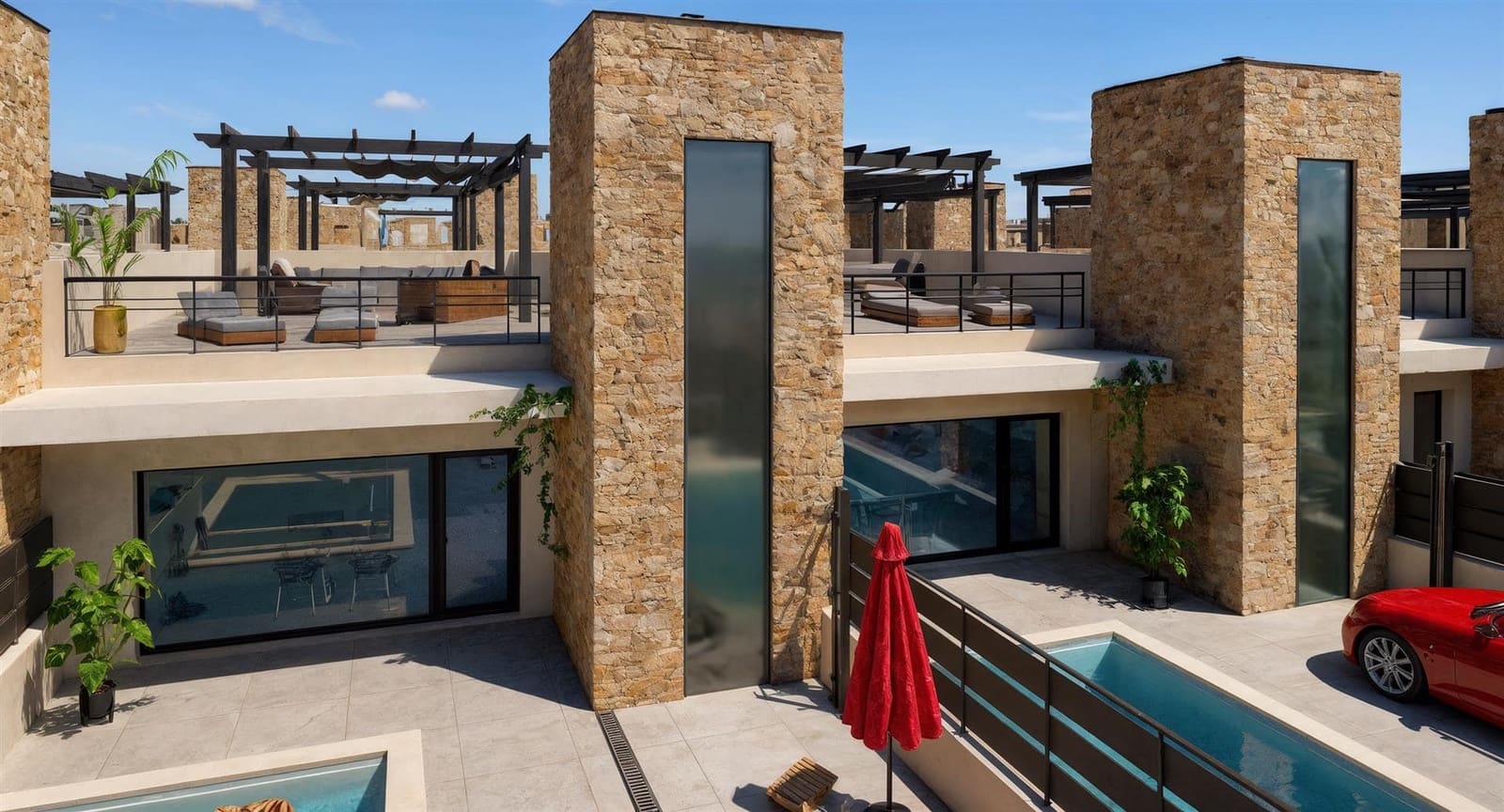 2 sovrum Villa till salu i La Pinilla med pool - 205 750 € (Ref: 9888671)