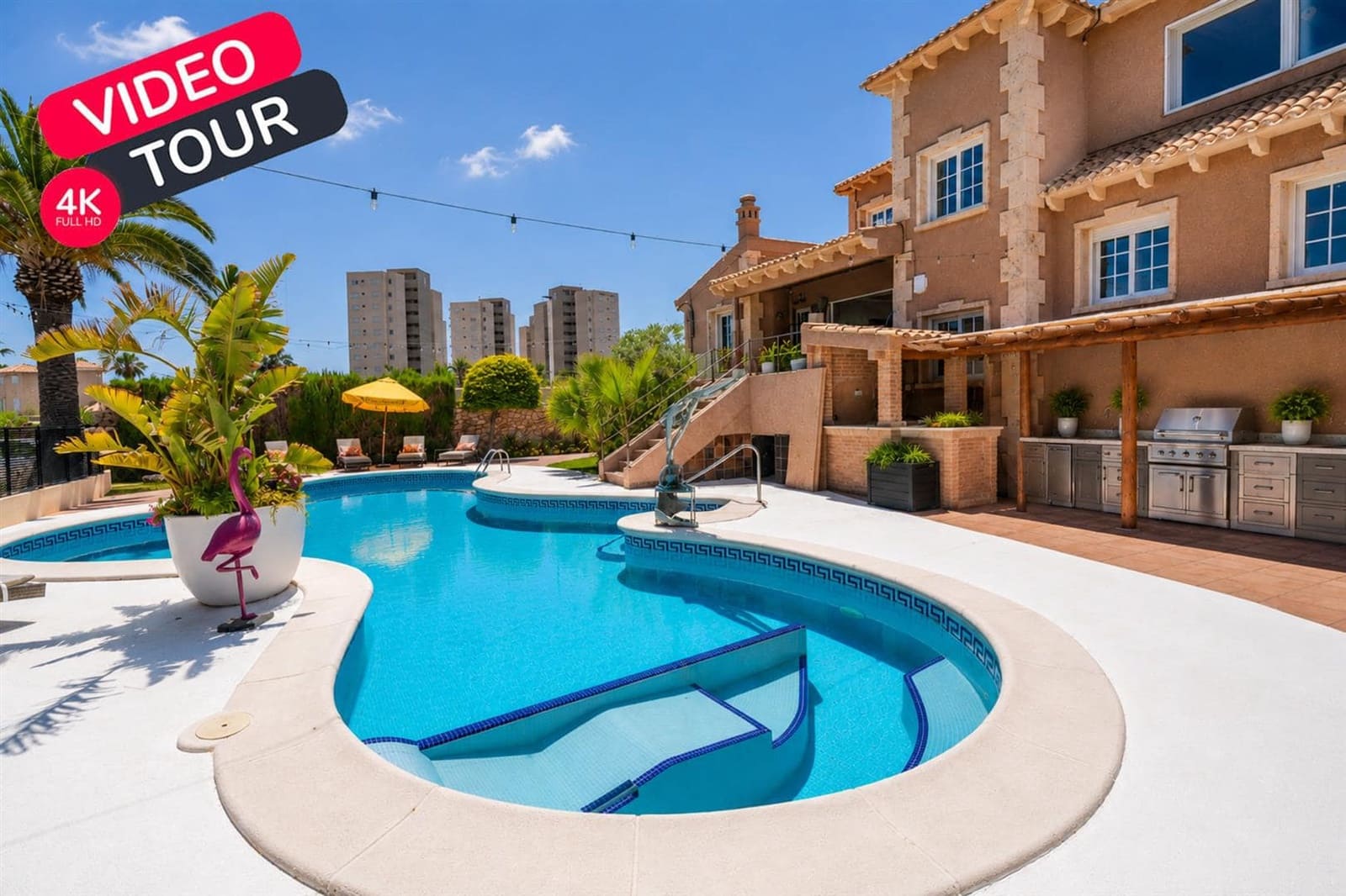 6 chambre Villa/Maison à vendre à La Manga del Mar Menor - 1 250 000 € (Ref: 9915202)