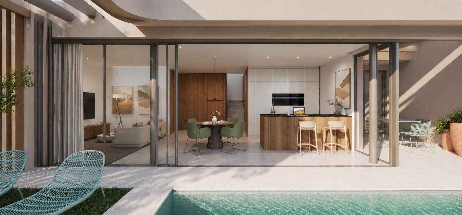 3 makuuhuone Huvila myytävänä paikassa El Valle Golf Resort - 595 000 € (Ref: 9941712)