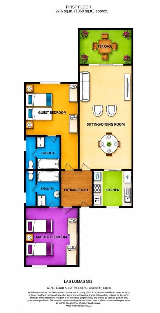 2 chambre Appartement à vendre à La Manga Club avec piscine - 155 000 € (Ref: 9953705)