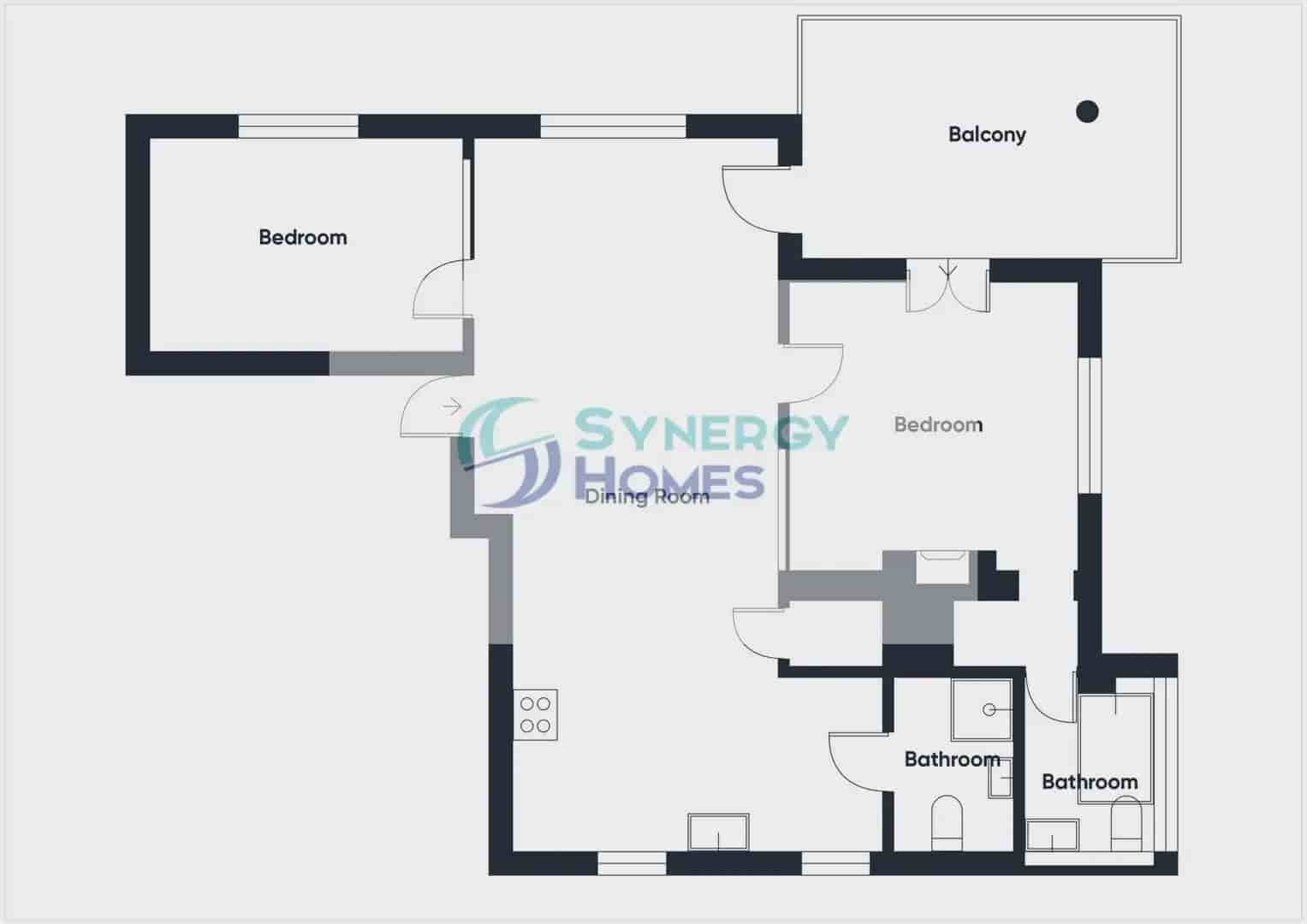 Apartamento de 2 habitaciones en Palma de Mallorca en alquiler - 1.850 € (Ref: 10044032)