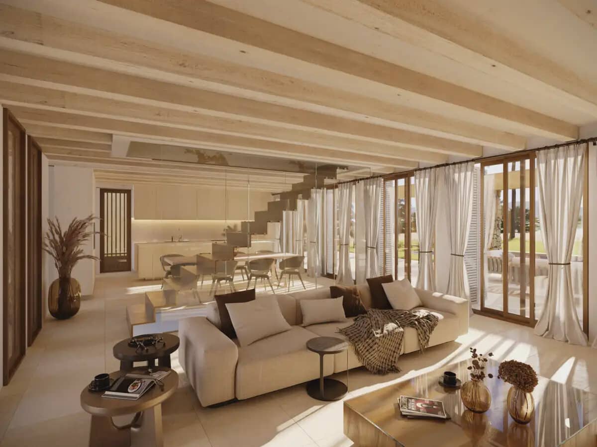 4 sypialnia Finka/Dom wiejski na sprzedaż w Muro z basenem garażem - 2 200 000 € (Ref: 9971544)