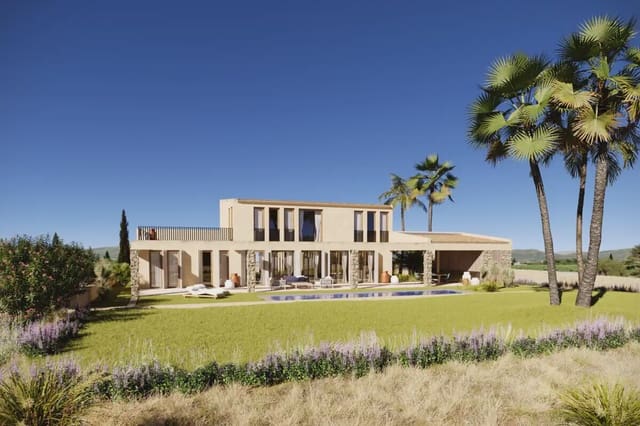 4 sovrum Finca/Hus på landet till salu i Muro med pool garage - 2 200 000 € (Ref: 9971544)