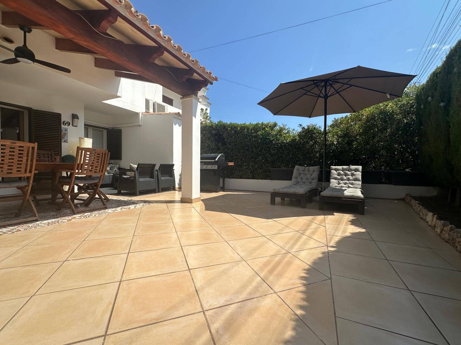 2 Zimmer Strandapartment zu vermieten in Cala Murada mit Garage - 1.050 € (Ref: 10007719)