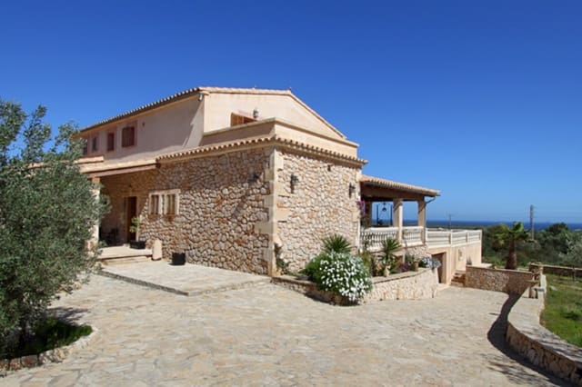 6 soverom Finca/Herregård til leie i Portocolom, Felanitx med svømmebasseng garasje - € 3 700 (Ref: 10147915)