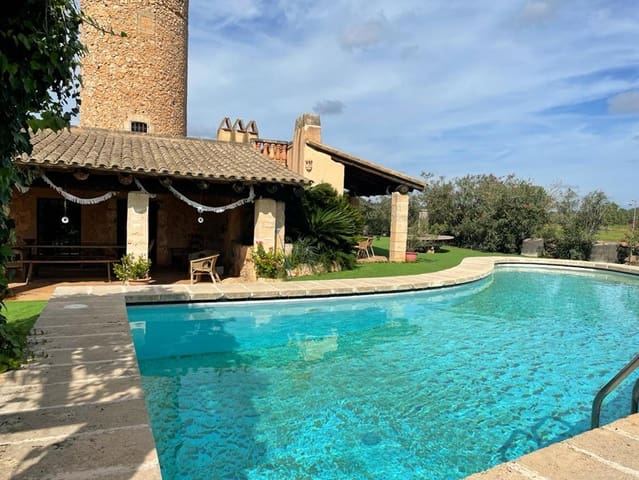 3 sovrum Finca/Hus på landet att hyra i Felanitx med pool - 2 500 € (Ref: 7565983)