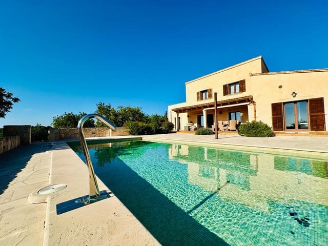4 chambre Finca/Maison de Campagne à vendre à Cas Concos, Felanitx avec piscine - 1 700 000 € (Ref: 8099851)