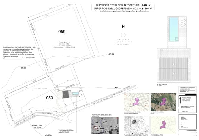 4 sypialnia Finka/Dom wiejski na sprzedaż w Felanitx z basenem garażem - 1 500 000 € (Ref: 8317037)