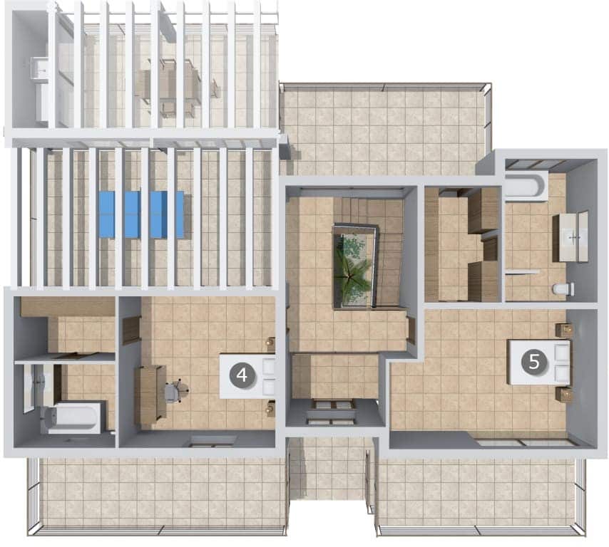 4 sovrum Radhus till salu i Felanitx med pool garage - 1 195 000 € (Ref: 8451436)