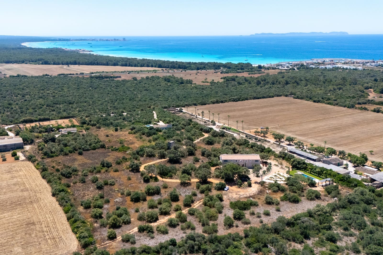 7 chambre Finca/Maison de Campagne à vendre à Campos avec piscine garage - 3 950 000 € (Ref: 9162738)