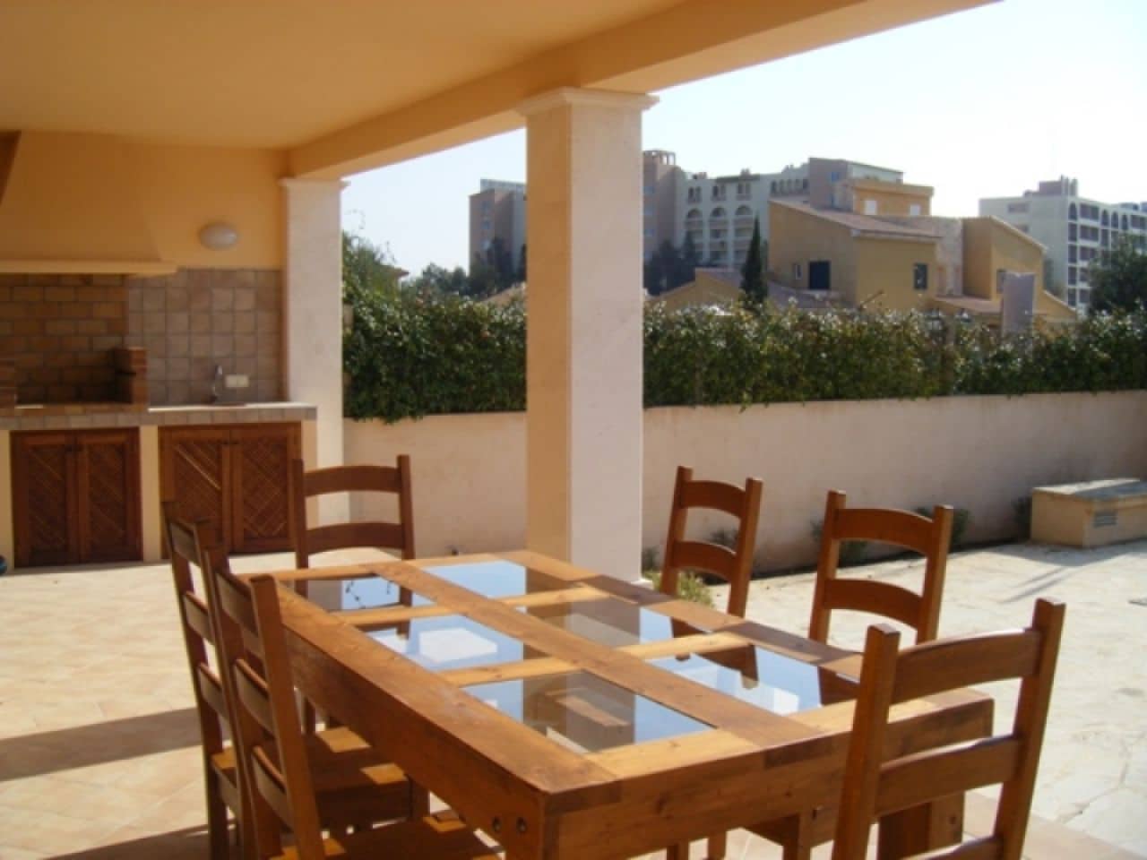 3 soveværelse Semi-Rækkehus til leje i Portocolom med swimmingpool - € 2.100 (Ref: 9201719)