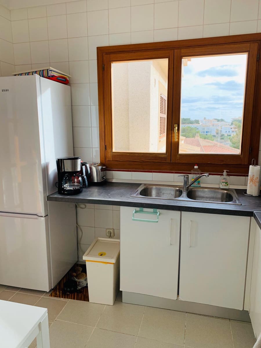 2 sovrum Strandlägenhet att hyra i Portocolom med pool garage - 1 100 € (Ref: 9427589)