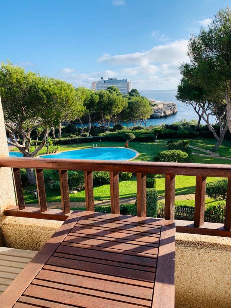 2 sovrum Strandlägenhet att hyra i Portocolom med pool garage - 1 100 € (Ref: 9427589)