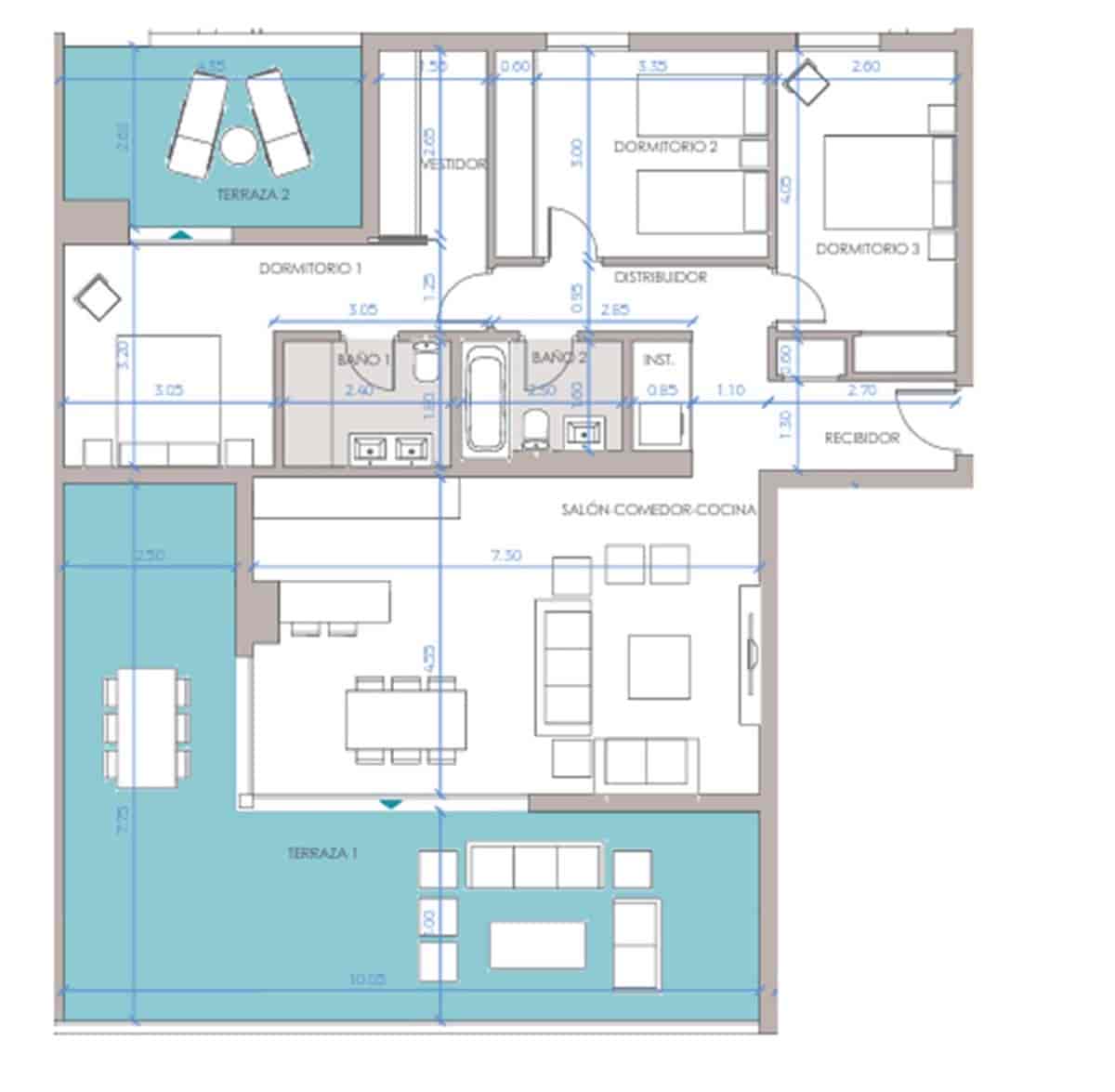 3 camera da letto Appartamento in vendita in Estepona con garage - 572.000 € (Rif: 10043550)