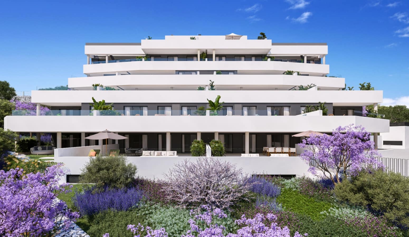 2 quarto Apartamento para venda em Los Monteros com piscina - 441 000 € (Ref: 10156118)