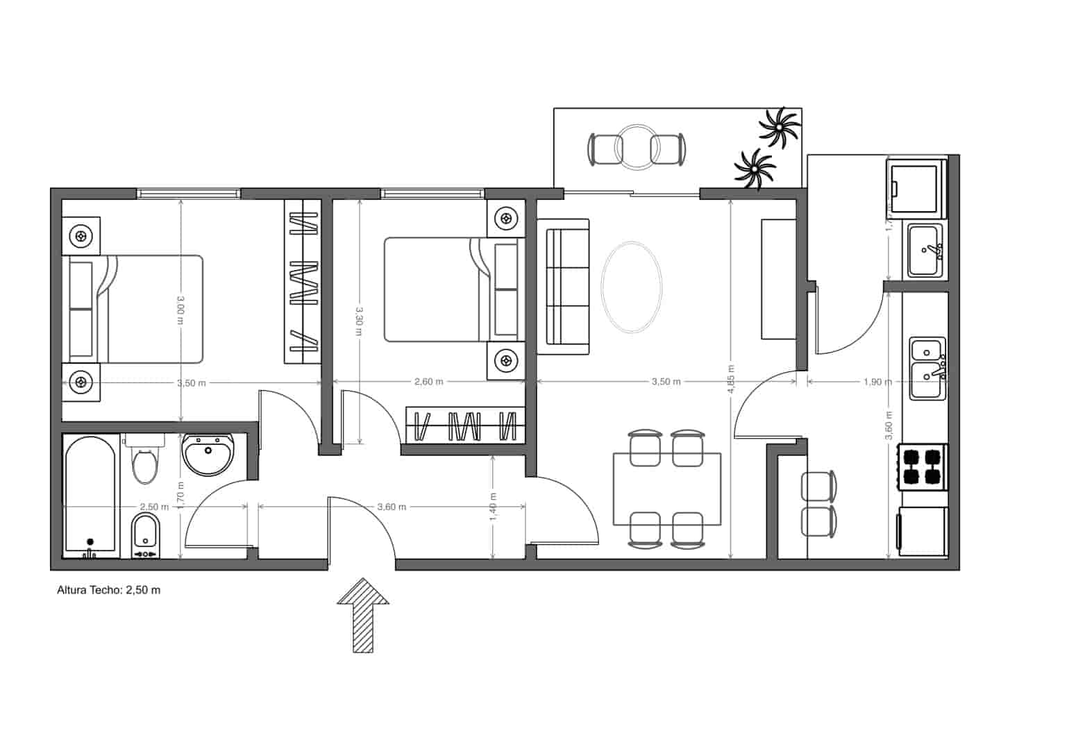 2 soverom Leilighet til salgs i Cervera med garasje - € 95 000 (Ref: 8476418)