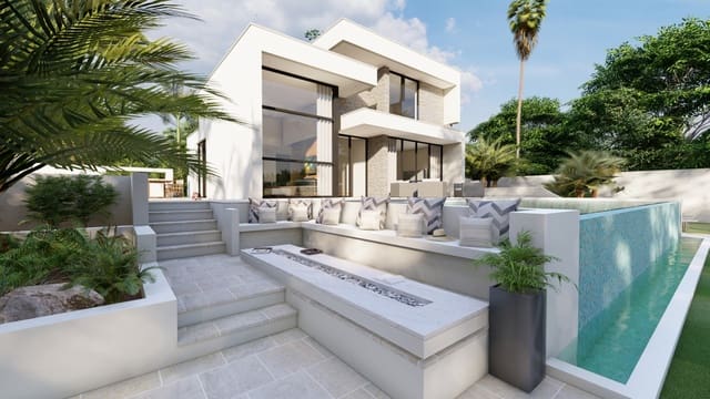 4 makuuhuone Huvila myytävänä paikassa Playa de Fontanilla, Marbella mukana uima-altaan - 793 999 € (Ref: 9562256)