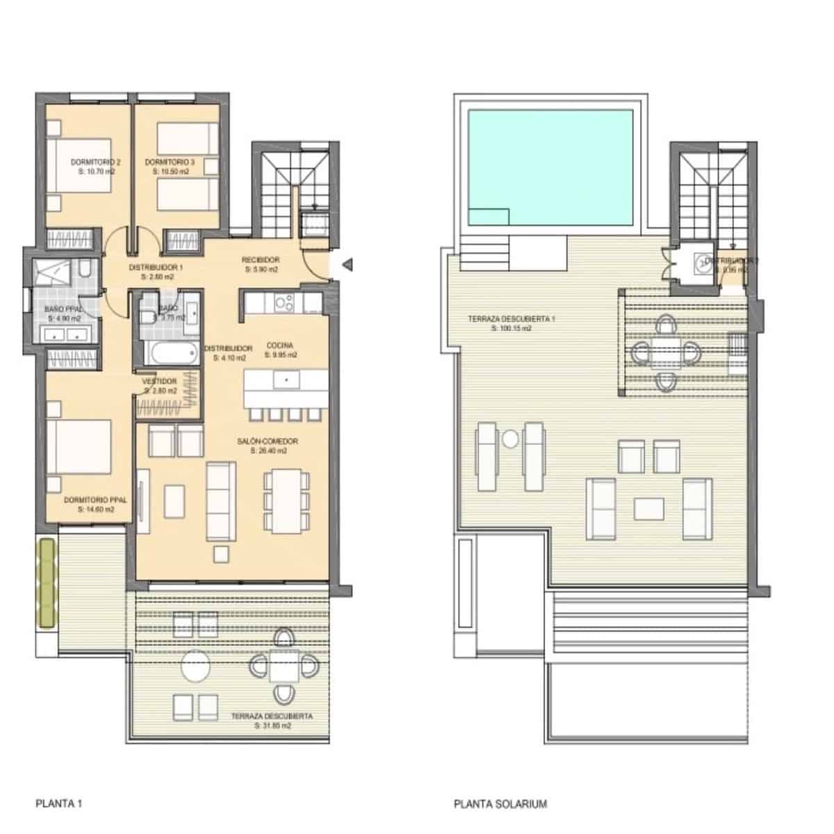3 sovrum Lägenhet till salu i Marbella med pool garage - 1 150 000 € (Ref: 9614130)