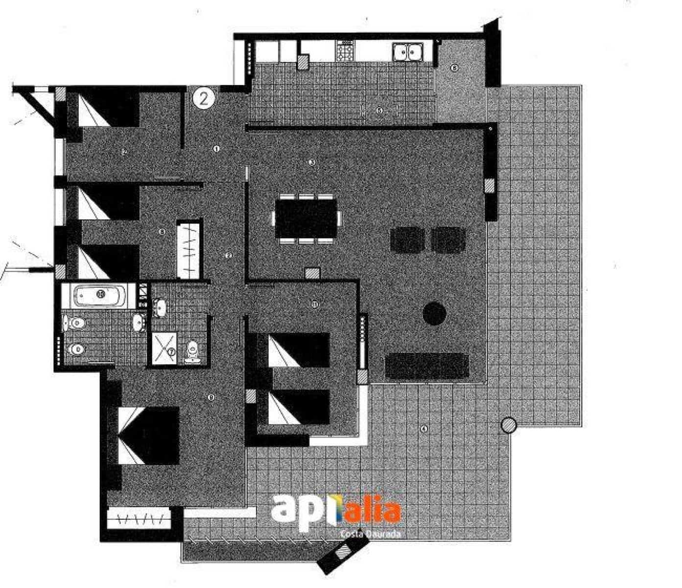 4 chambre Appartement à vendre à Salou avec piscine garage - 374 000 € (Ref: 9985927)