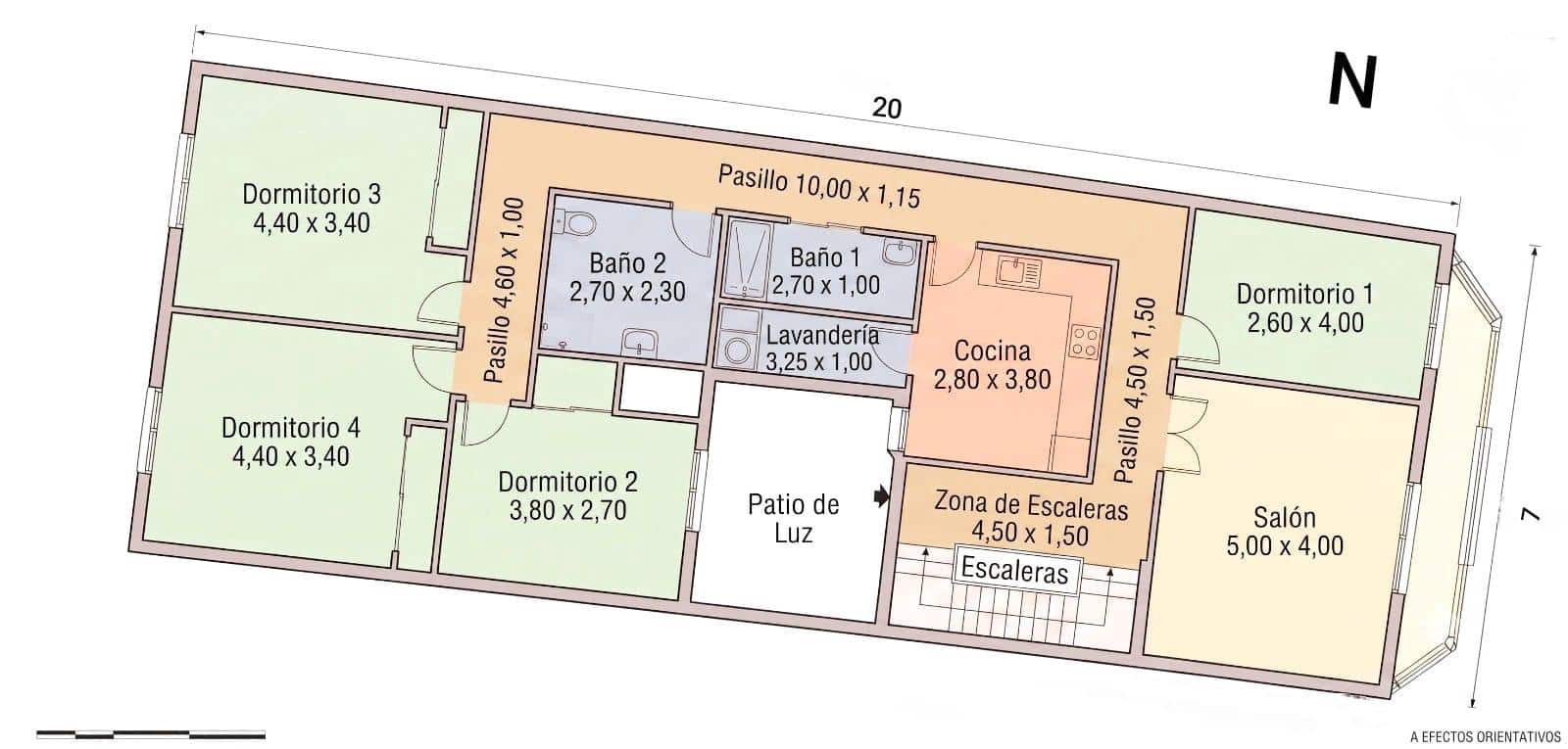 4 sypialnia Mieszkanie na sprzedaż w Palma de Mallorca - 339 000 € (Ref: 10009194)