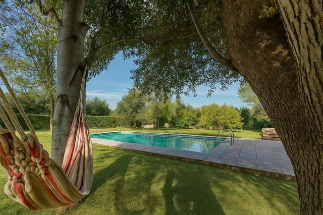 4 sovrum Finca/Hus på landet till salu i Moscari, Selva med pool garage - 870 000 € (Ref: 10100291)