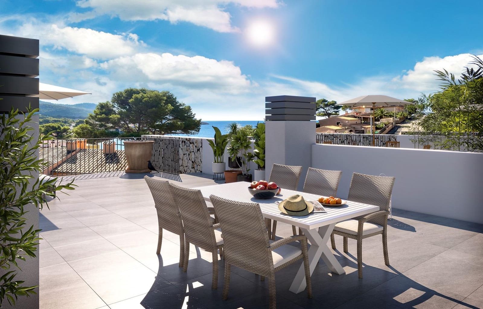 3 sovrum Lägenhet till salu i Sant Elm med pool garage - 1 300 000 € (Ref: 10100298)