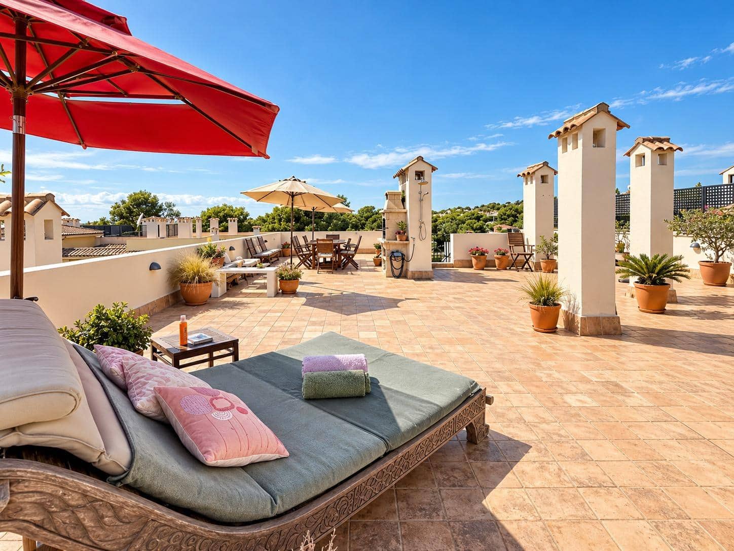 3 quarto Penthouse para venda em Santa Ponsa com piscina garagem - 1 595 000 € (Ref: 10147244)