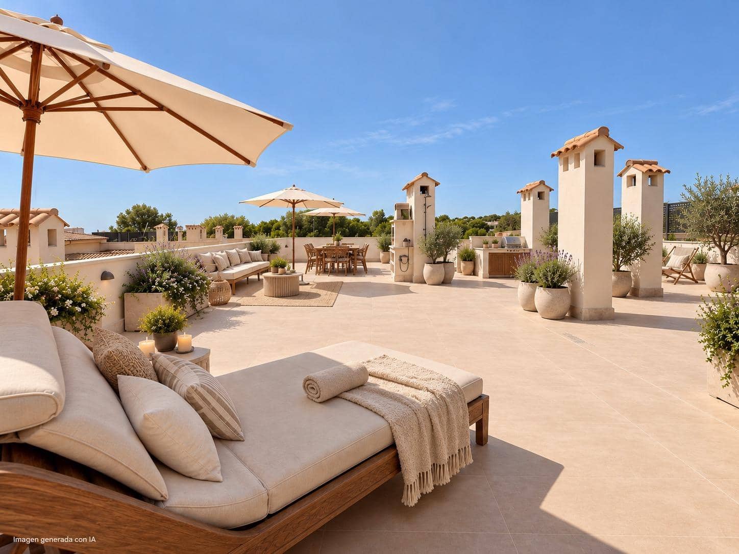 3 quarto Penthouse para venda em Santa Ponsa com piscina garagem - 1 595 000 € (Ref: 10147244)