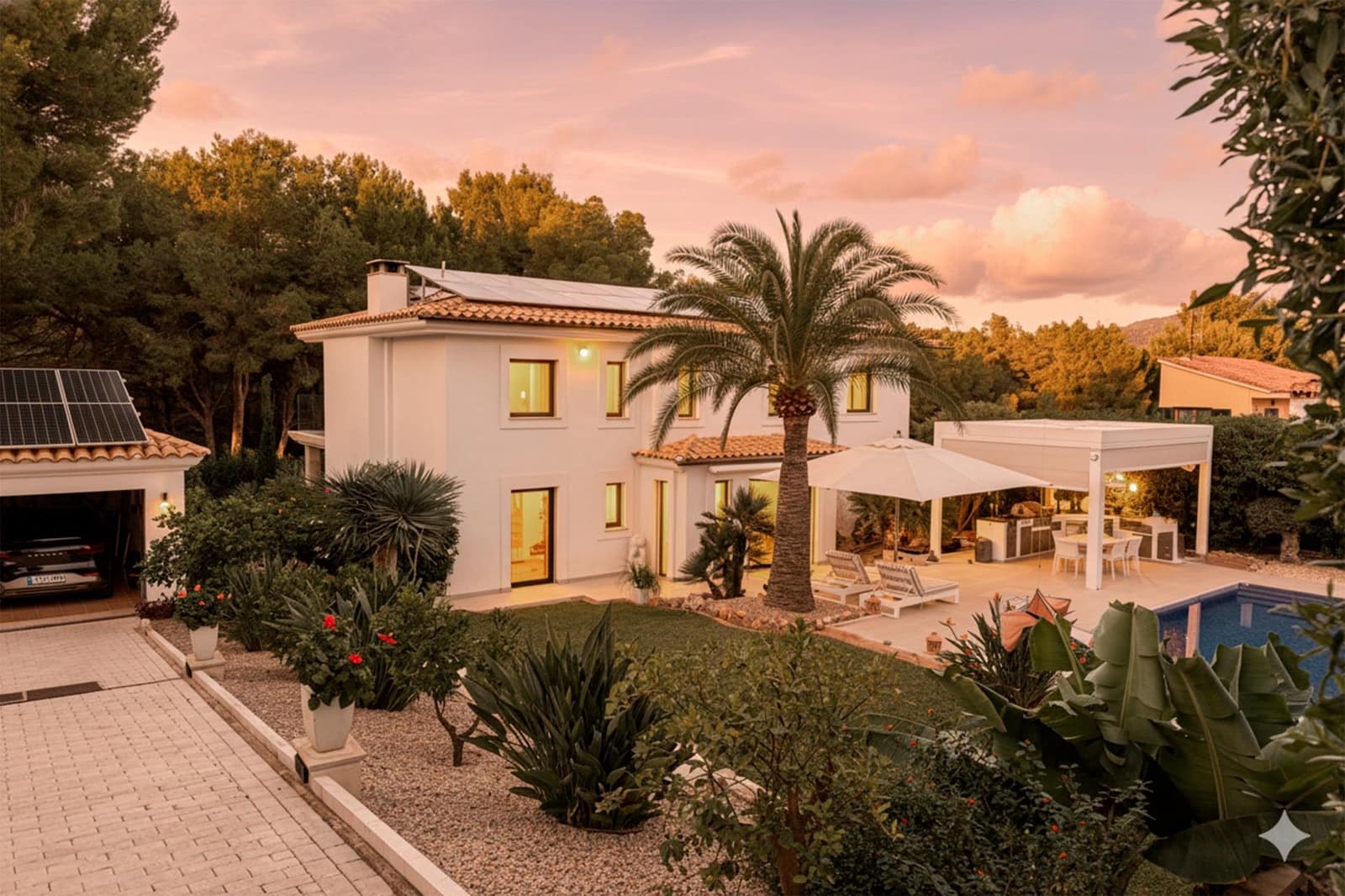 5 Zimmer Villa zu verkaufen in Costa de la Calma mit Pool Garage - 3.750.000 € (Ref: 10147245)