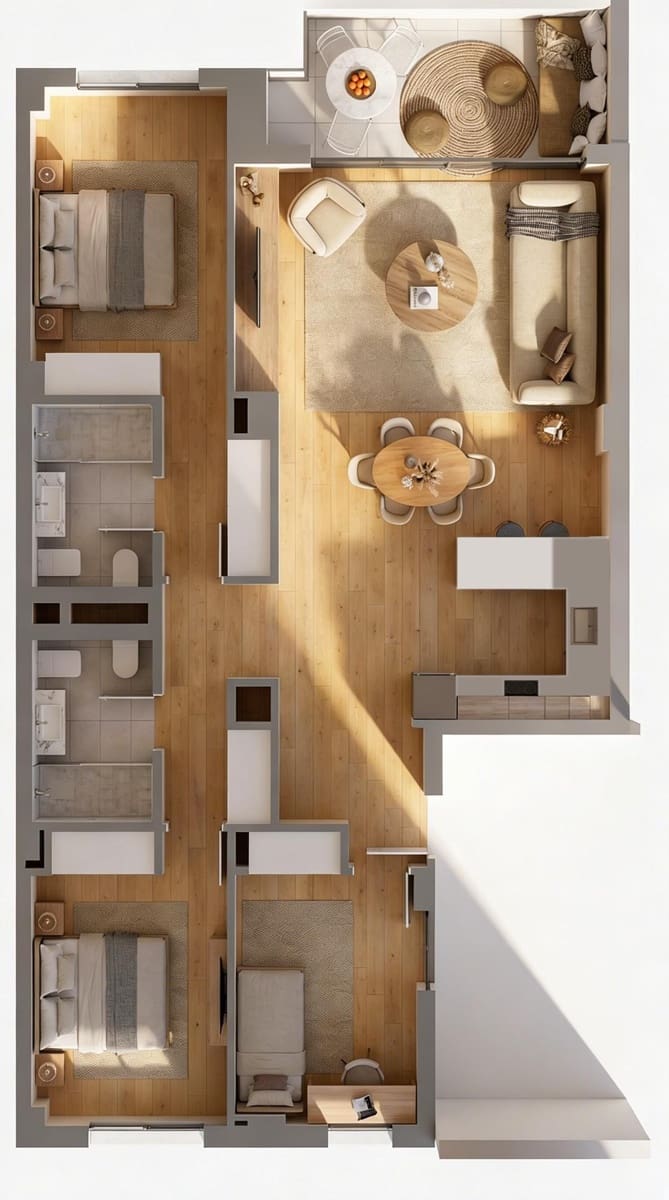 2 chambre Appartement à vendre à Palma de Mallorca avec garage - 647 350 € (Ref: 10159815)