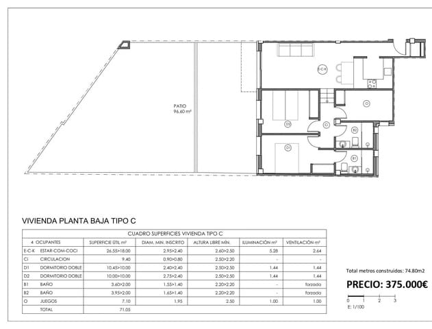 3 Zimmer Apartment zu verkaufen in Ferreries mit Garage - 330.000 € (Ref: 8950470)