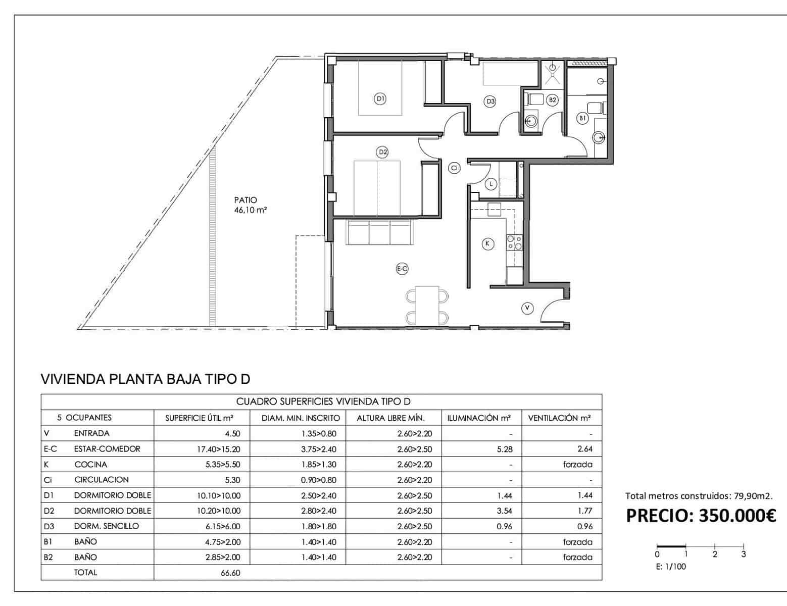 3 bedroom Apartment for sale in Ferreries with garage - € 330,000 (Ref: 8950470)