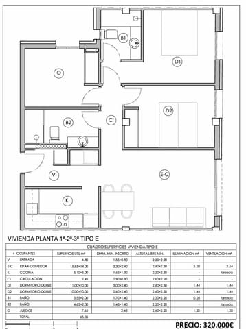1 sypialnia Apartament na sprzedaż w Ferreries z garażem - 236 000 € (Ref: 8950471)